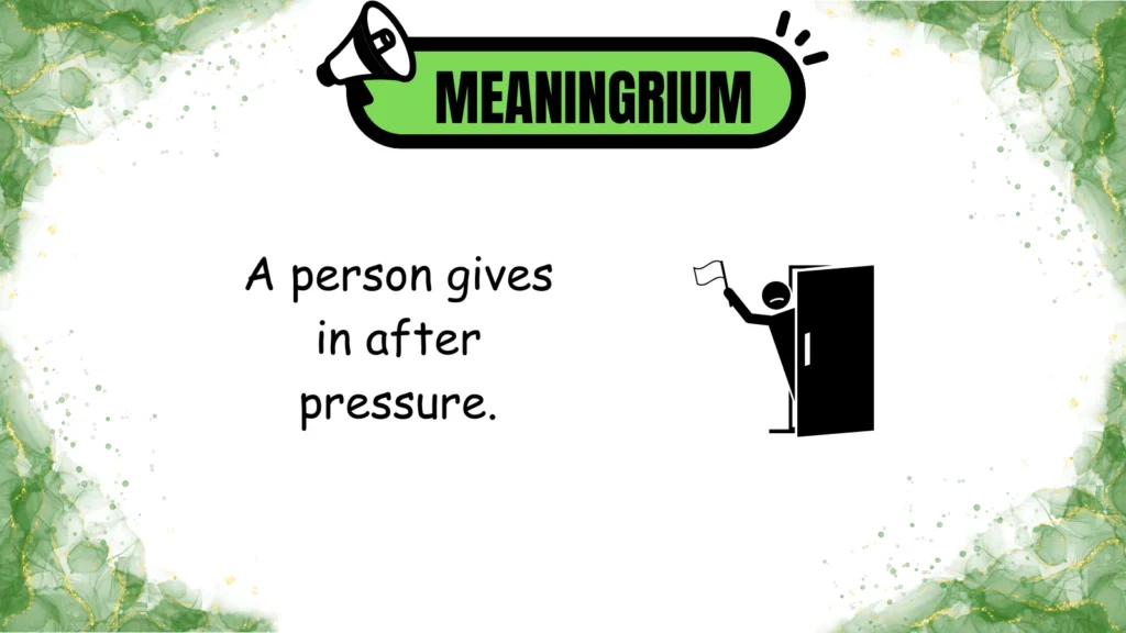 capitulated meaning