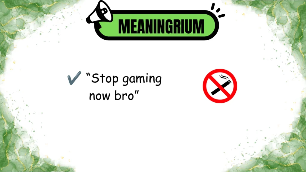 cessation meaning