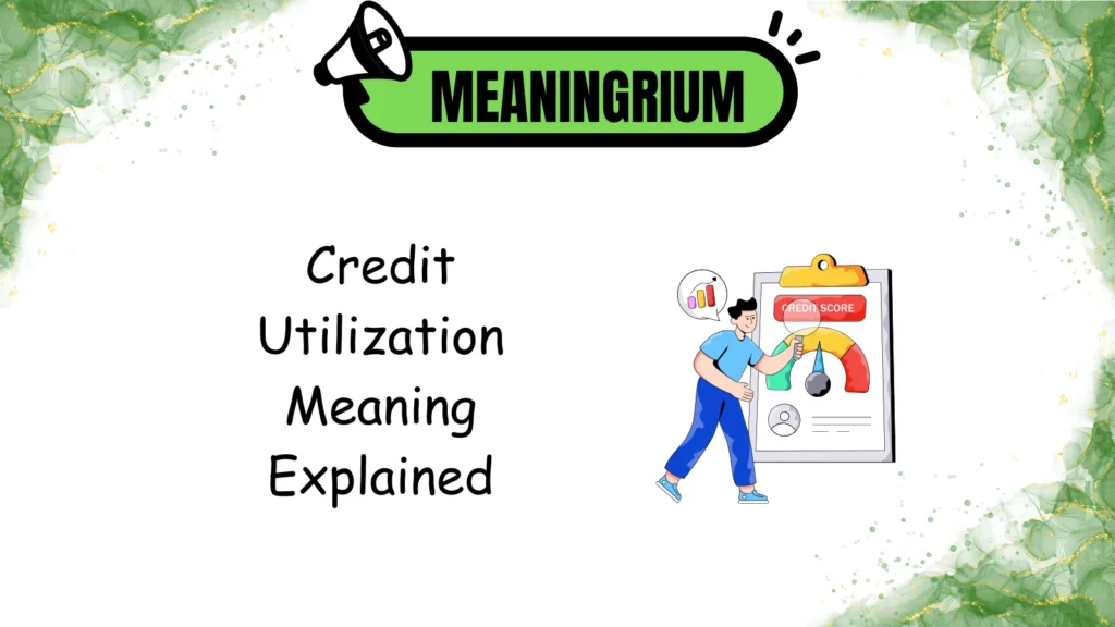 credit score meaning