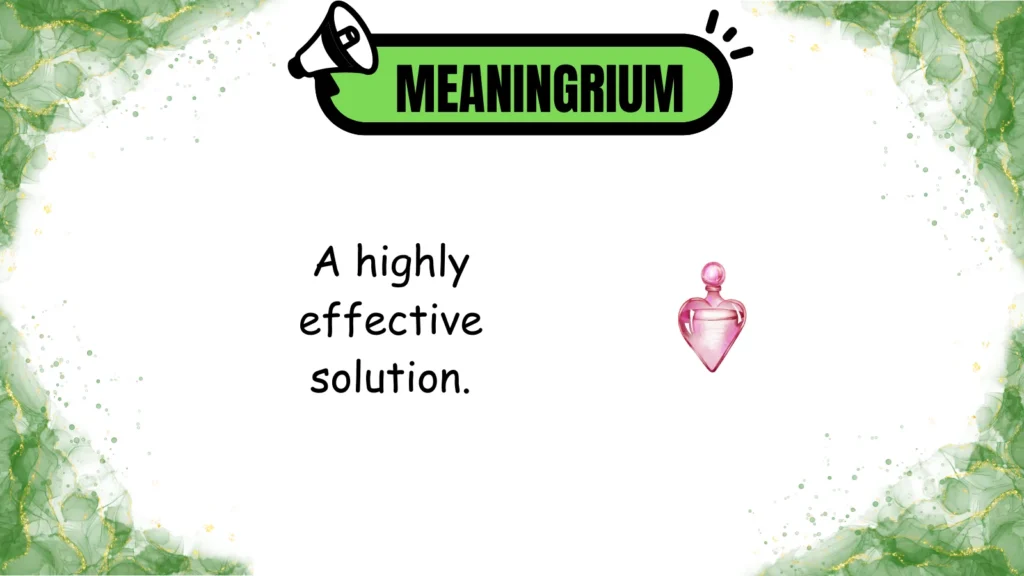 elixir meaning
