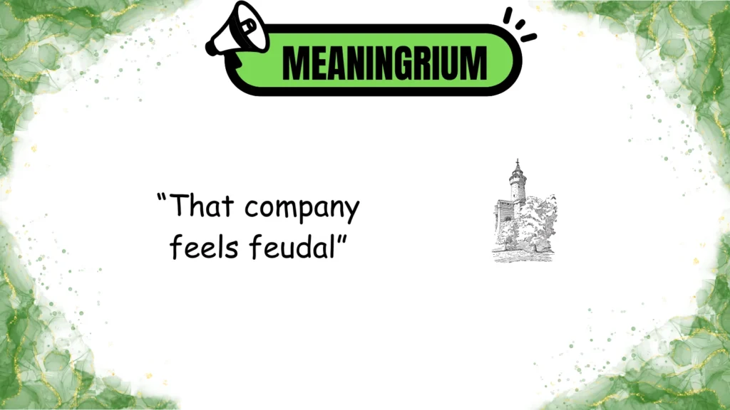 feudal meaning