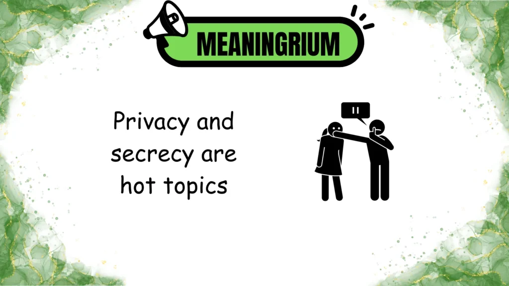 hush money meaning