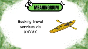 kayak meaning
