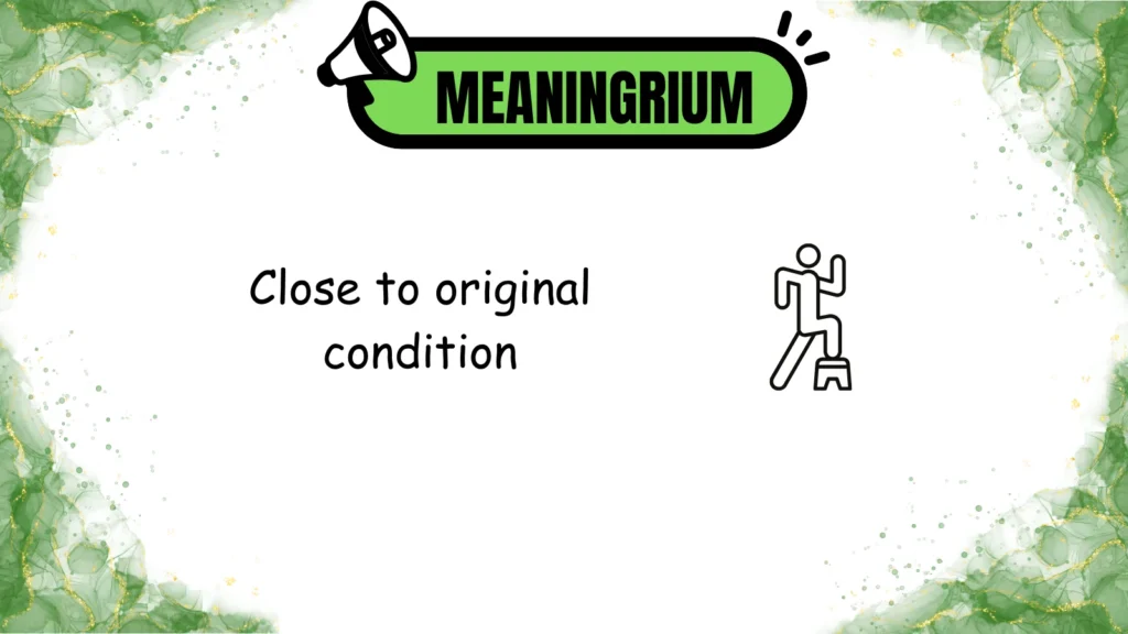mint condition meaning