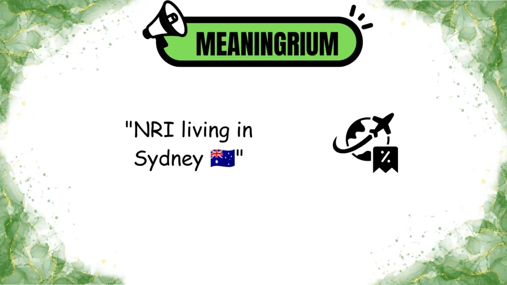 nri meaning