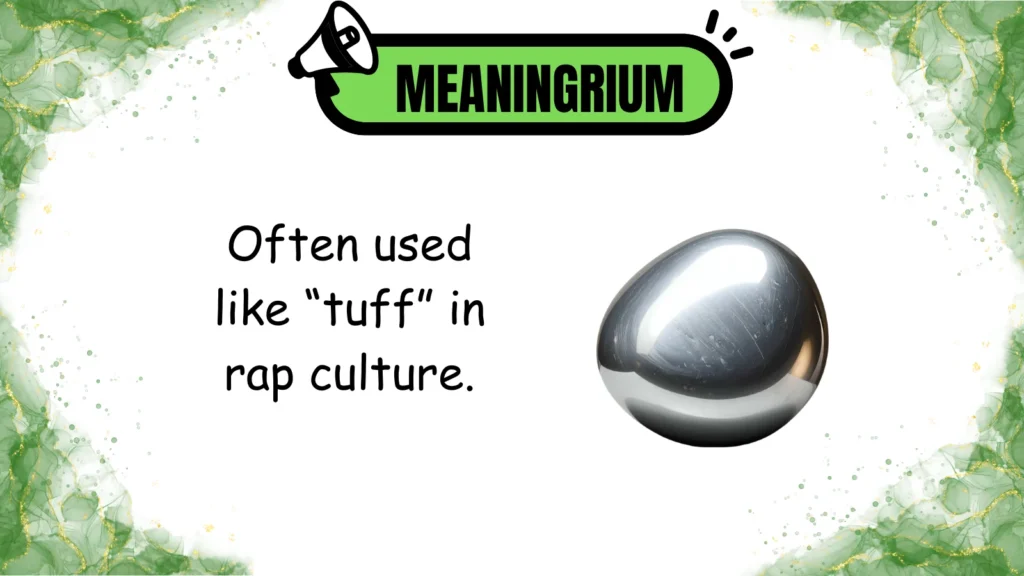 tuff meaning slang