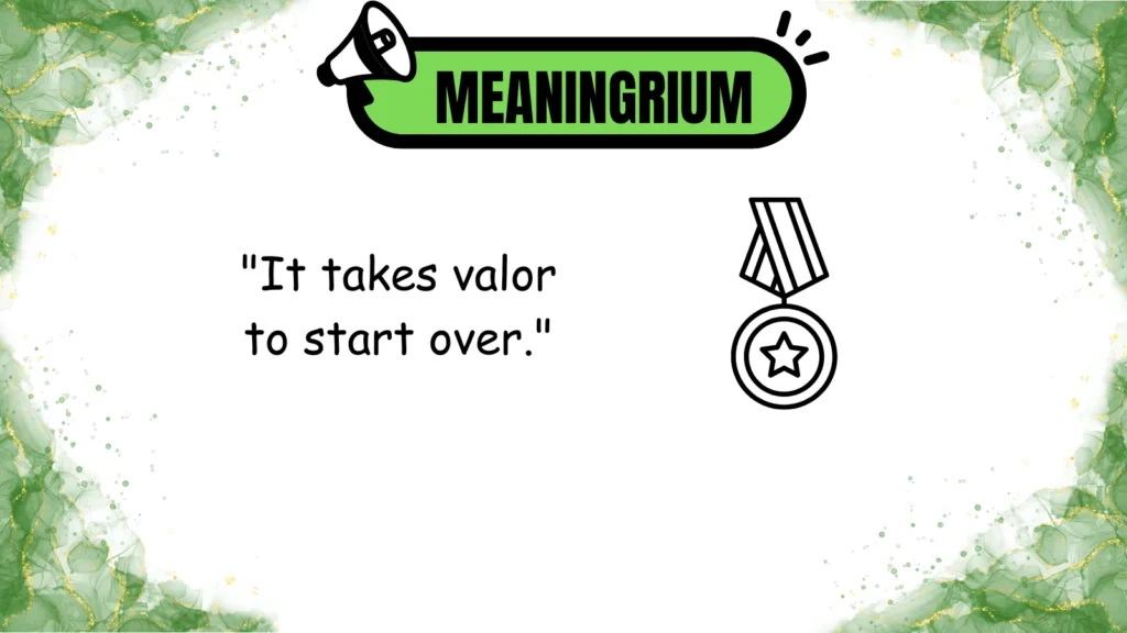 valor meaning